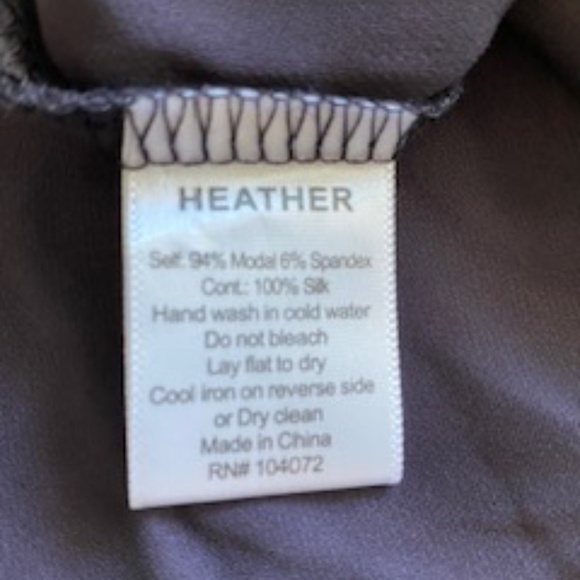 HEATHER womens tunic top plum - Picture 8 of 11